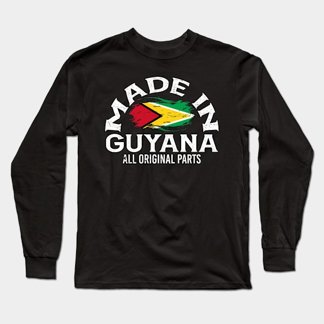 Born un Guyana Long Sleeve T-Shirt by JayD World